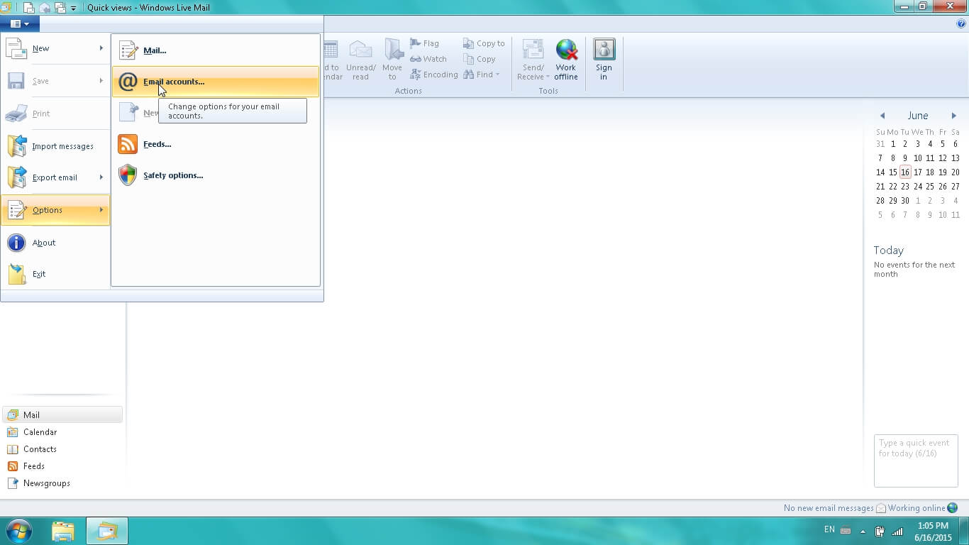 Impossible installer windows live mail windows 7
